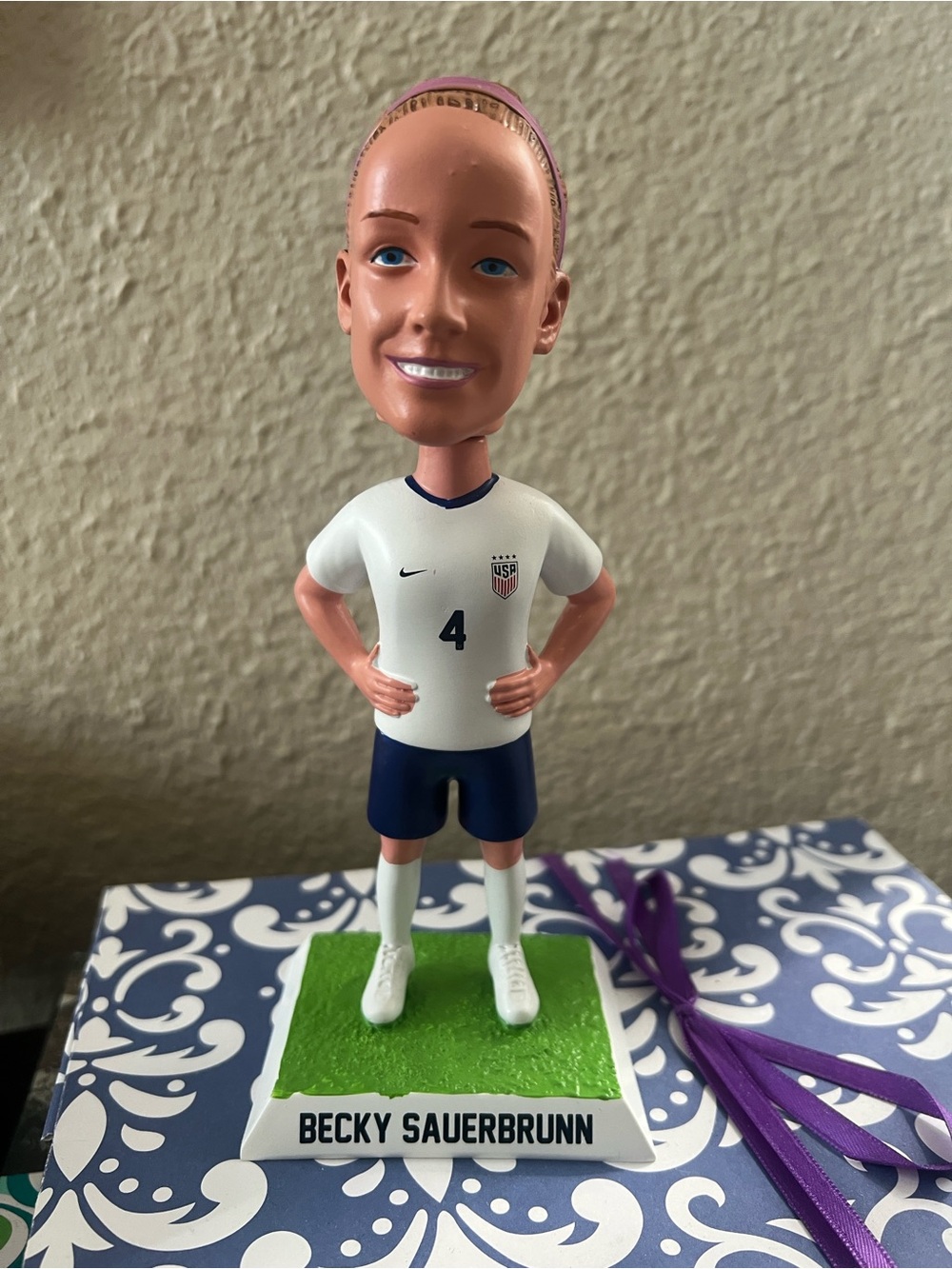 Becky Sauerbrunn Retirement Soccer Bobblehead-2025